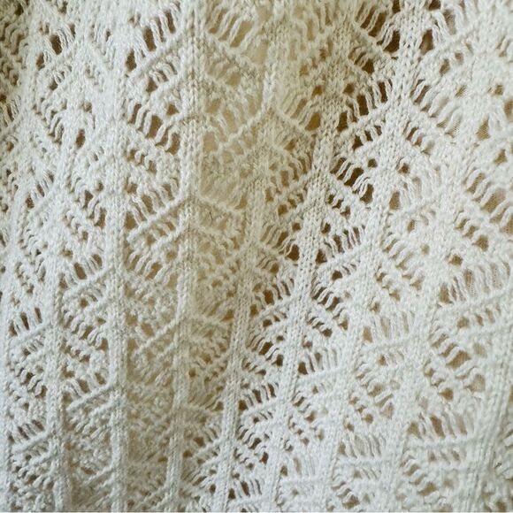 A New Day Cream Crochet Set Size 2X - Picture 8 of 9